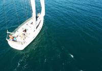 sejlbåd bavaria 46 sejlbåd cockpit Rat sejl